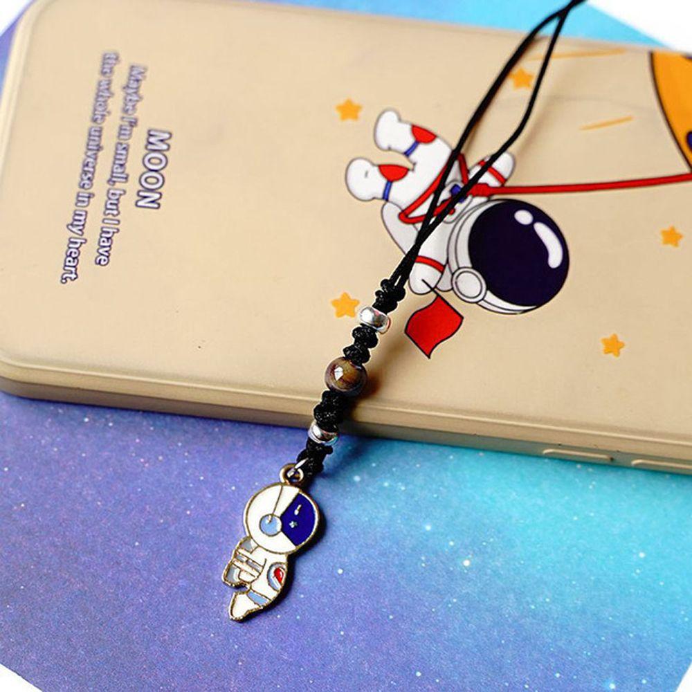 Pendant Hanging Rope Cartoon Bag Pendant Astronaut Phone Charm Astronaut Pendant Mobile Phone Strap