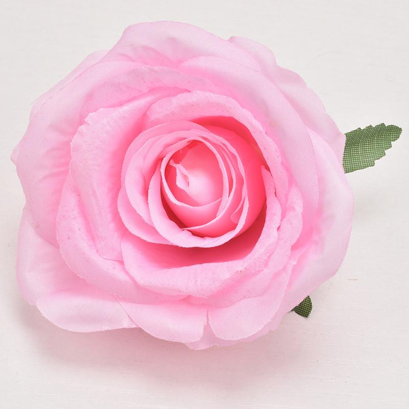 Simulated Multi Colored Rose Head For Flower Wall Wedding And Party Decor
