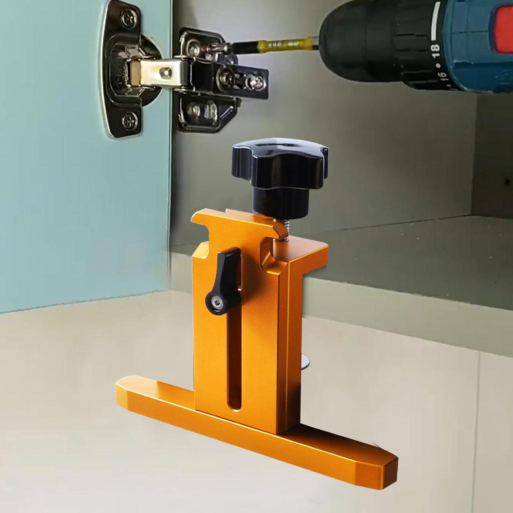 Cabinet Door Installation Positioner Hardware Adjustable Door Hinge Jig For Woodworking Installation Kitchen Replacement
