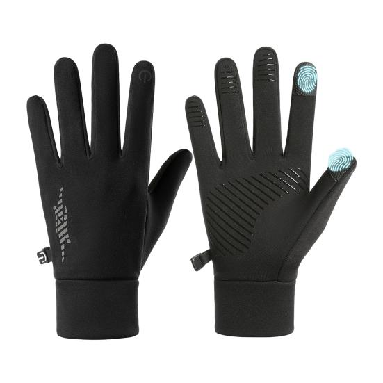 Yousheng Winter Cycling Gloves Waterproof Touchscreen Gloves with Non-Slip Palms Warm Windproof Athletic Gloves for Women Men Skiing Hiking
