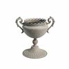 Trophy Planter Traditional Ornate Metal Flower Pot with Handles Elegant