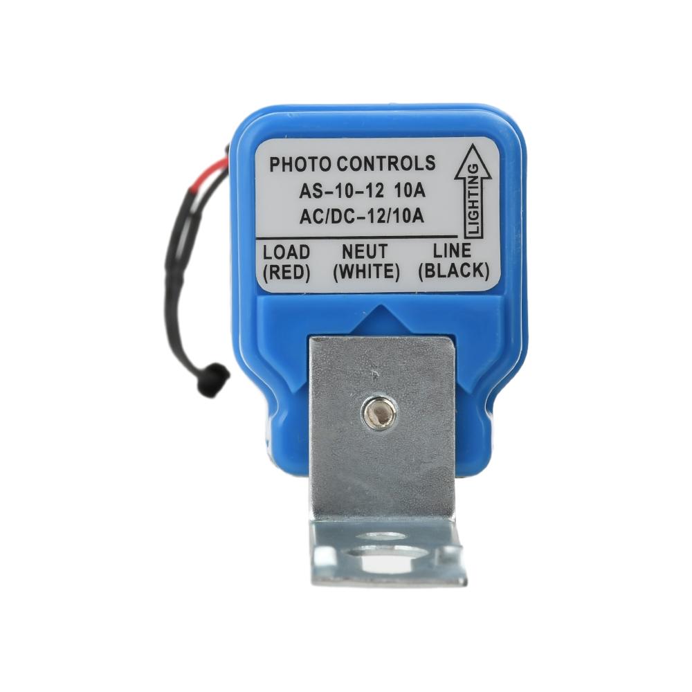 AS-10 Automatic On Off Photocell Street Light Switch 10A 12V 24V 110V 220V 50-60HZ Waterproof Photo Control Lamp Sensor Switch