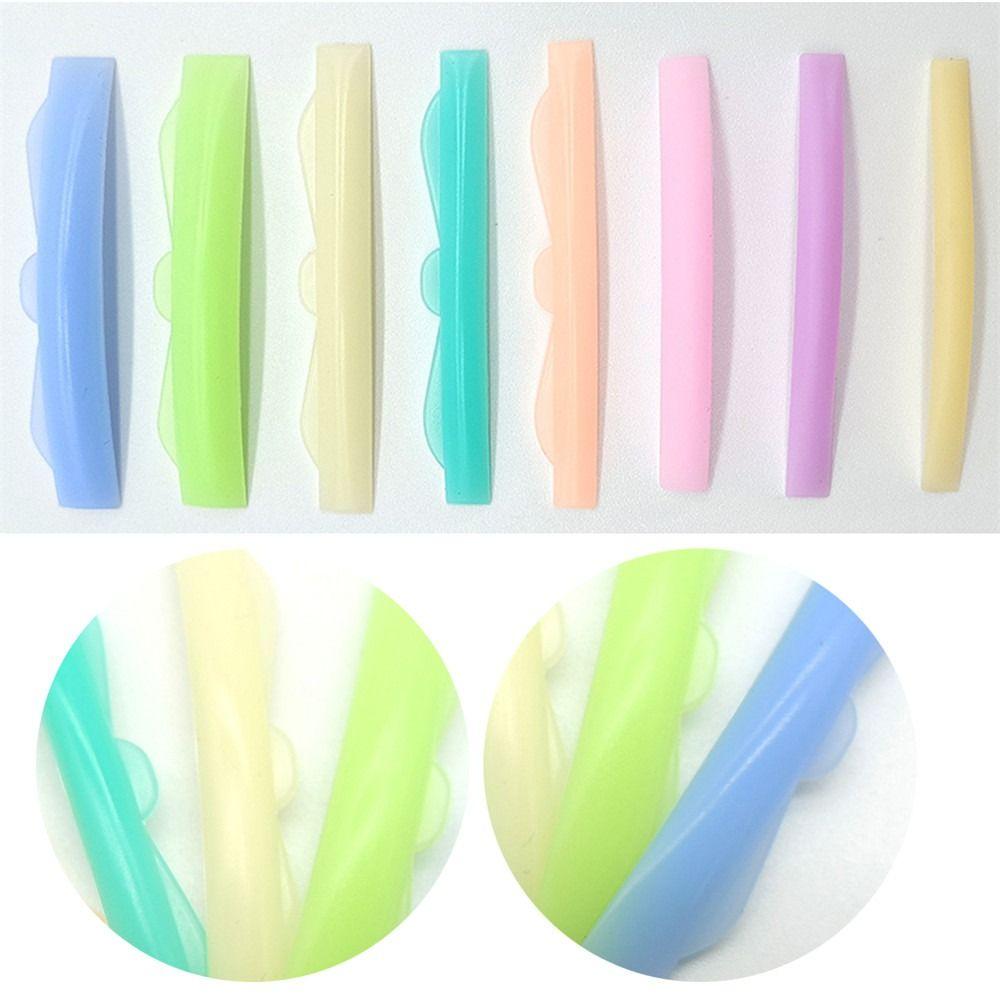 Recycling Lashes Rods Shield Eyelash Curler Tool Silicone Eyelash Perm Pad 3D Eyelash Lifting