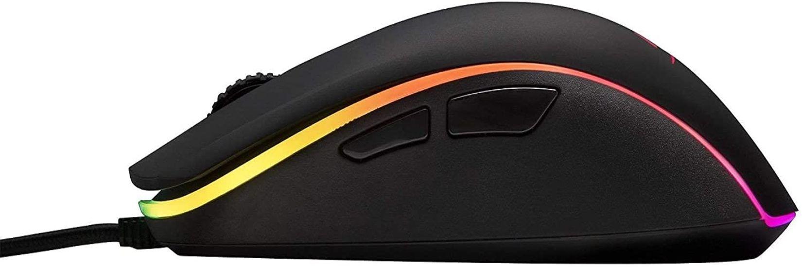 

Ігрова миша HyperX Pulsefire Surge RGB для геймерів, оптична роздільна здатність, регульована перемикач Omron, 2 роки гарантії HX-MC002B (4P5Q1AA) [Продукт]