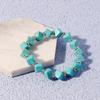 Personalized Ethnic Style Turquoise Bracelet with Butterfly Heart Number Patterns Exquisite Quality Diamond Gold Plated Bead