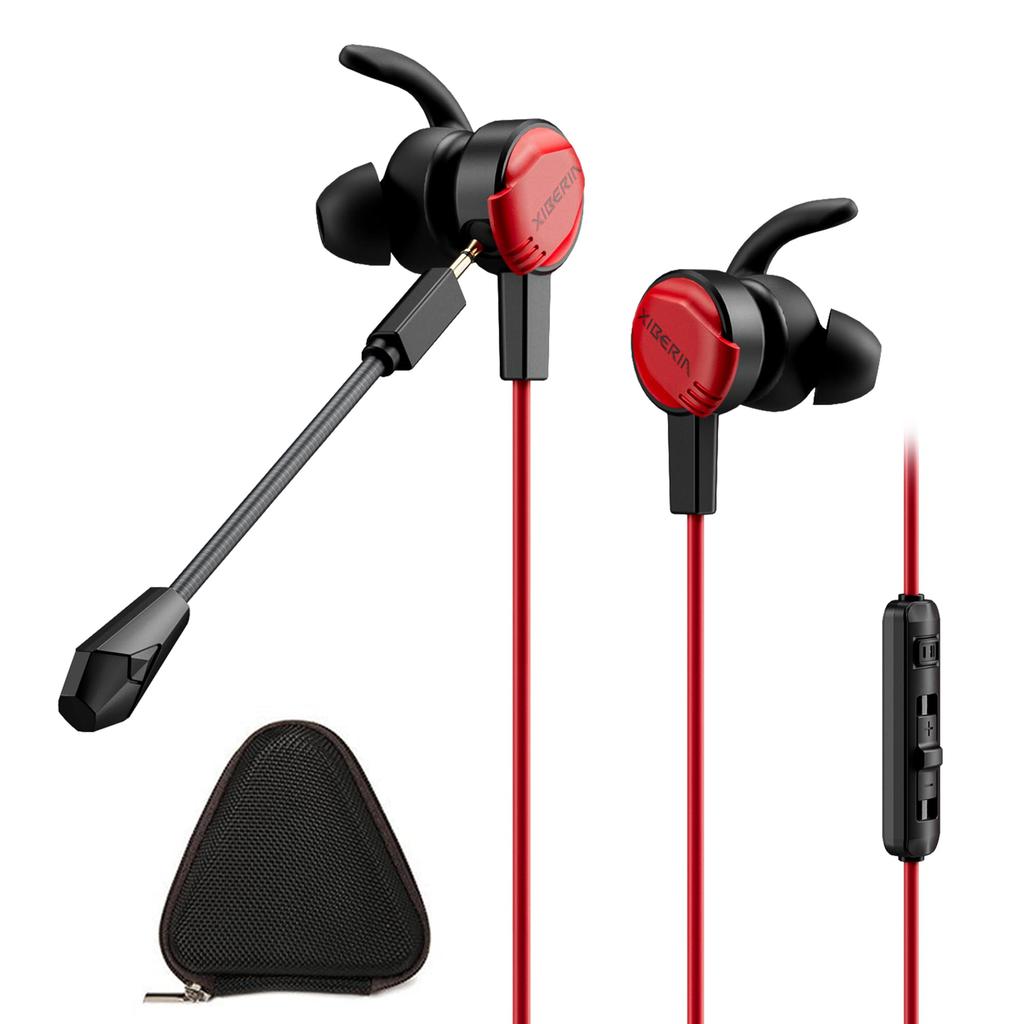 XIBERIA Gaming Earphones with Compatible with PS4 and 3D Surround Low HD Noise and Microphone for PUBG FPS PUBG and PS5 Mic, PS5, Sound, Latency,