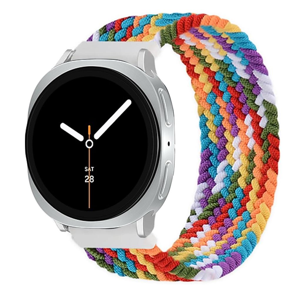 Braided Solo Loop Band for Samsung Galaxy Watch 8 Classic Strap Accessories Elastic Bracelet Correa Galaxy Watch 8 Strap 40/44mm