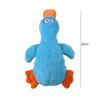Cute Plush Duck Sound Toy Stuffed Squeaky Animal Squeak Dog Toy Cleaning Tooth Dog Chew Rope Toys Pet Dog Accessories Toys