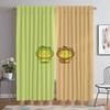 Tricky Biddy Blackout Curtains for Living Room Tulle for Bedroom Home Interior Curtains 2 Pieces Shades Halloween Decoration