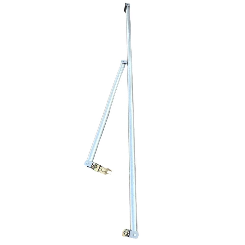 Diagonal Support Pole: Large Tripod Safety Leg for Mobile Scaffolding Stability.