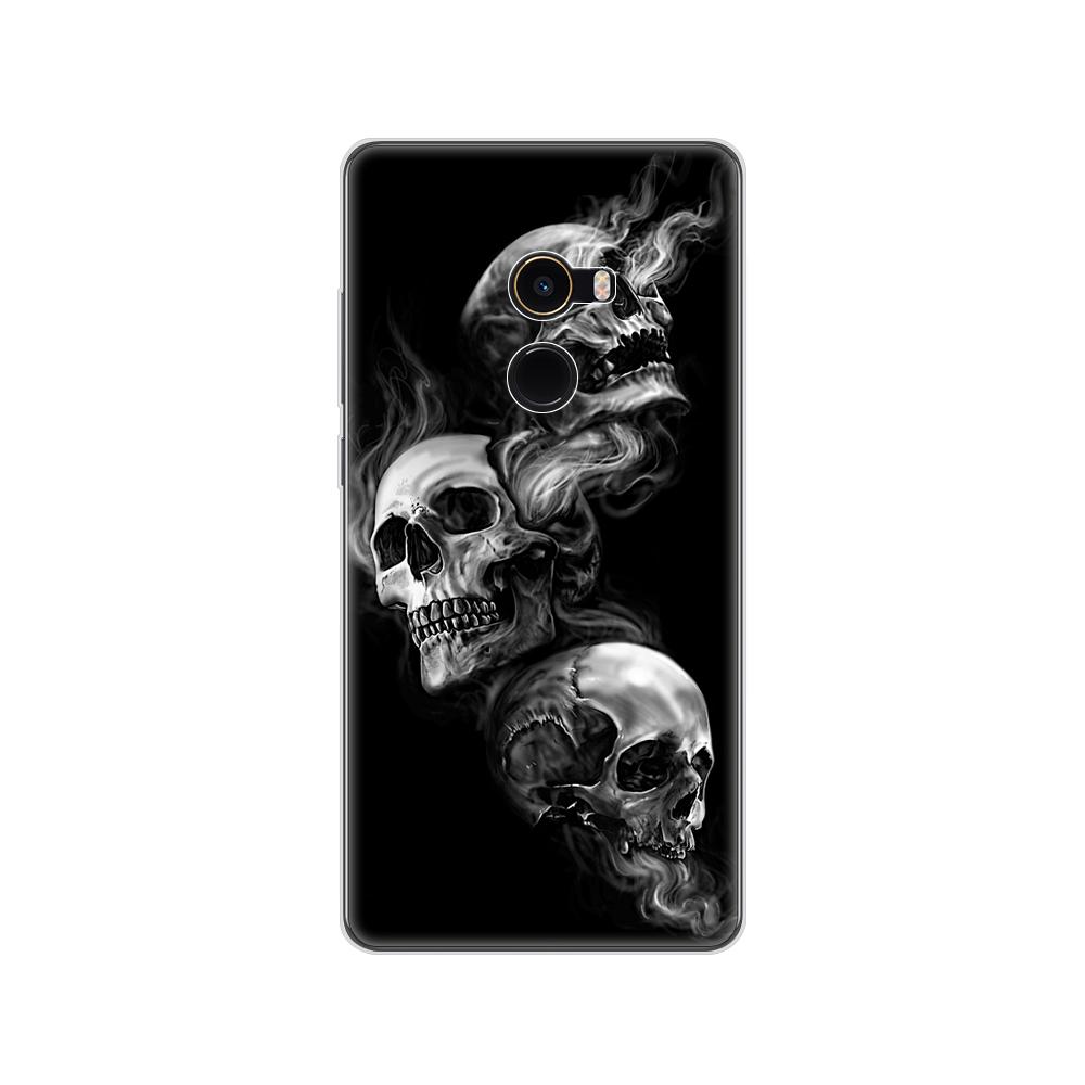 Měkké silikonové pouzdro TPU pro Xiaomi Mix 2 pouzdro pro Xiaomi Mi Mix 2 Mix2 zadní kryt 360 plný ochranný transparentní coque