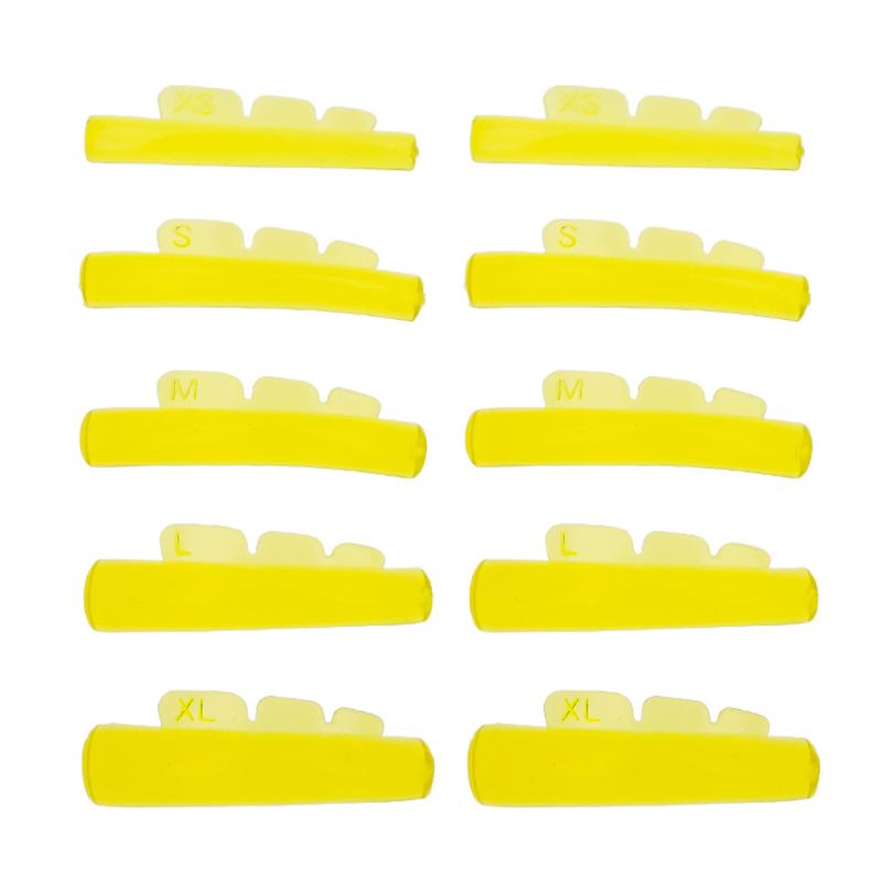 5 Paare/Box Selbstklebende Silikon Wimperndauerwelle Stäbe Wimpernlifting Laminierungspad 3D Wimpernverlängerung Lockenwickler Zubehör Werkzeuge
