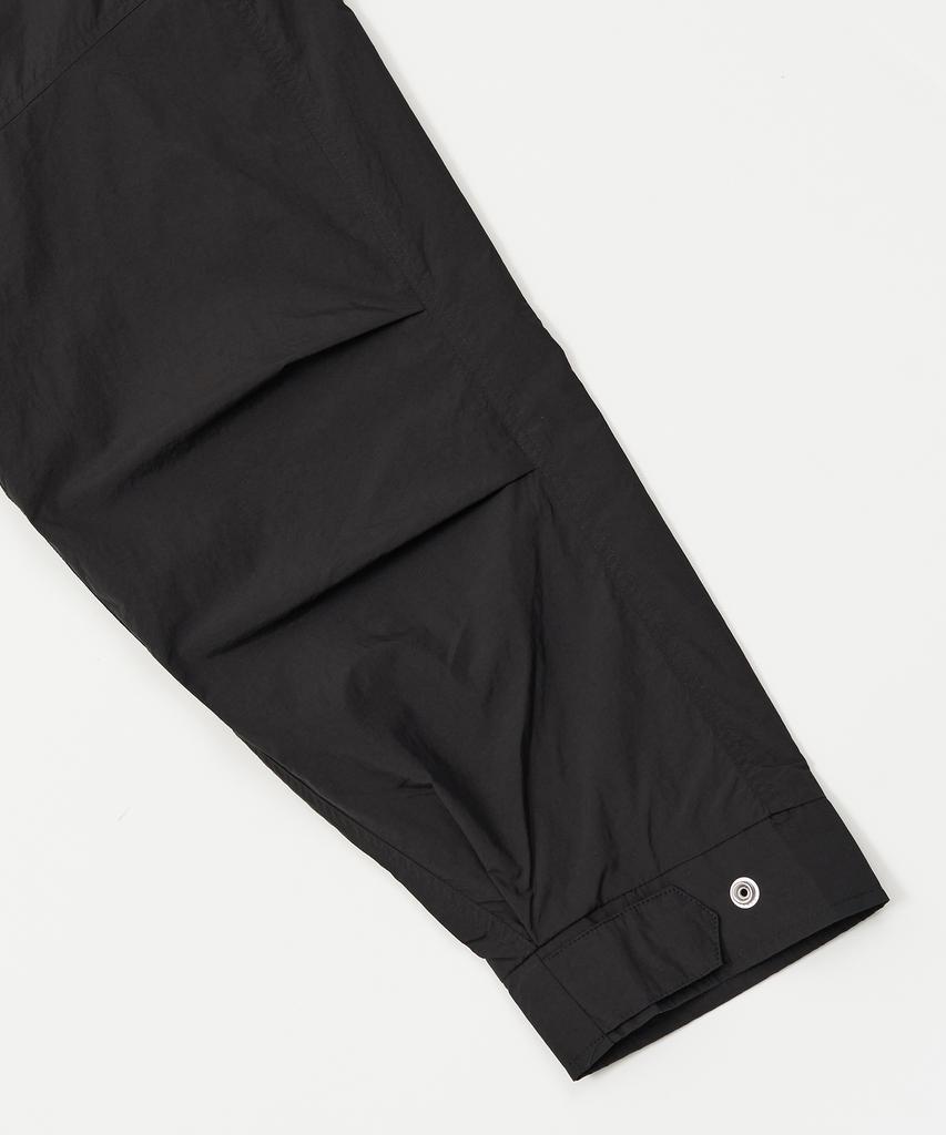 Toffee Utility Fishtail Long Parka (Black)