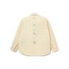Li Ning Totem Embroidered Warm Cotton Jacket Men Jackets Swan-White ASHR101-2