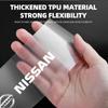 4Pc Transparent Car Door Sill Protective Stickers For Nissan J10 X-Trail Qashqai Juke Leaf Micra NOTE Patrol Gadgets Accessories