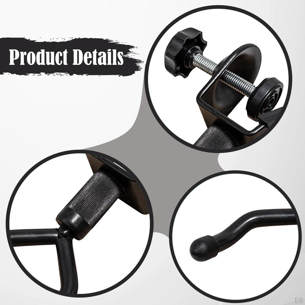 Creative Portable Heavy-Duty Music Instrument Hanger Holder with Hooks, Rack Stand for
