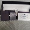 Used PRADA Saffiano long wallet pink