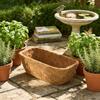 Modern Minimalist Plant Pot With Natural Coconut Coir Material For Home Gardening Decor