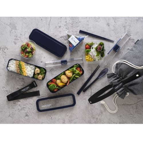 Iwasaki Kogyo Super Strong Case & Spoon Chopsticks, 19.5cm, H-601 NV