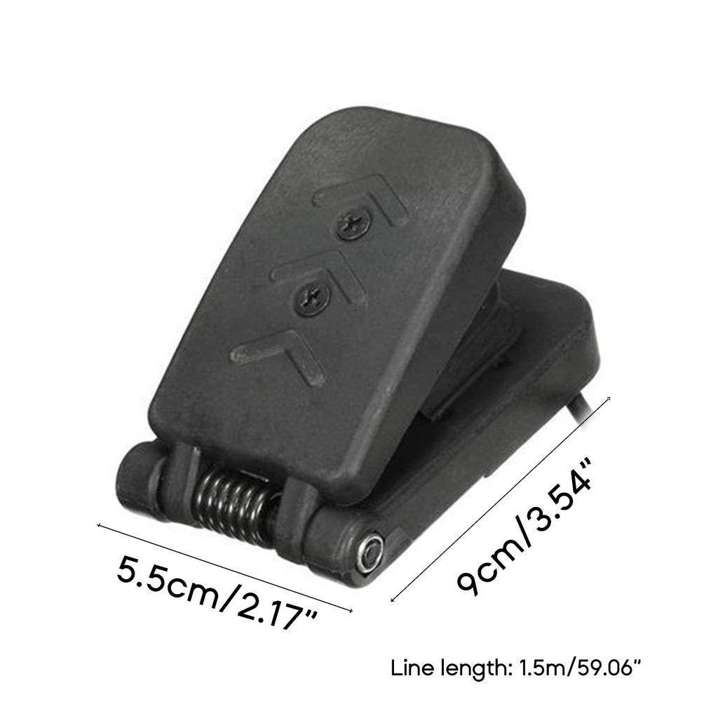 Accelerator Foot Pedal Reset-Control Switch for Electric Bicycles Scooter ATV Universal Speed Control Pedal