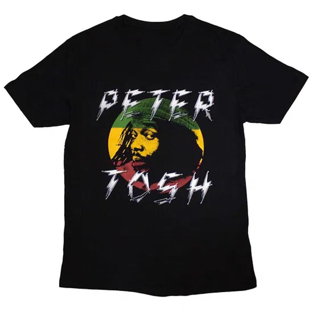 VTG Peter Tosh black T-shirt Unisex Tee All sizes S-5XL short sleeve XZ332 Unisex T-Shirt S