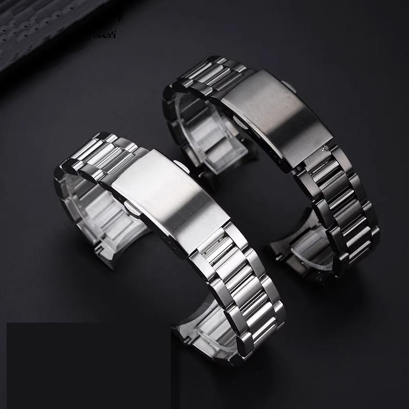 Cinturino per Orologio in Acciaio Inossidabile Massiccio di Alta Qualità per Orologi da Uomo Blancpain Serie 50 search 5000 /5054 Braccialetto a Catena 23MM