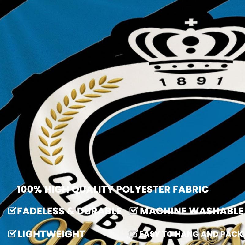 Club Brugge KV Custom Name Wall Tapestry Aesthetic Wall Hanging Printed Fabric Blanket Decorative Tapestries for Bedroom Living Room Home Decor