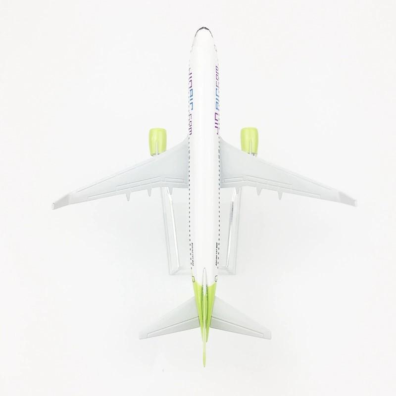 Souvenirs Toy 16cm Korean JINAIR 737 B737 Plane Model Airplane Model Aircraft Model Diecast Metal 1:400 Airplanes Plane Toys