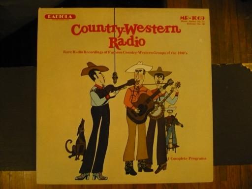 

LP Record HANK WILLIAMS ROY ACUFF Countrywestern Radio MR1069 RADIOLA 1977 US CountryFolk Used