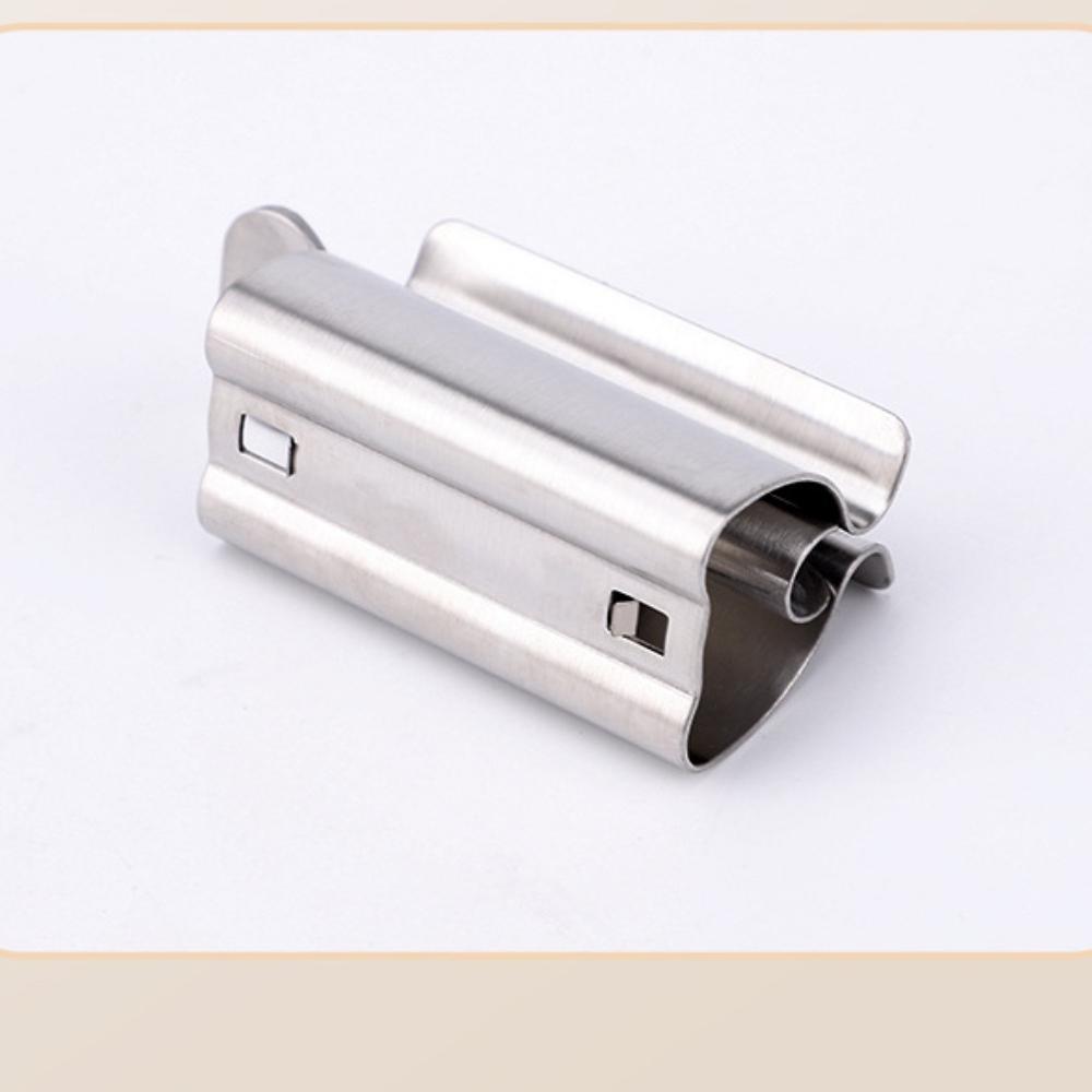 1pc Stainless Steel Wringer Roller Rotate Dispenser for Ointments Cosmetics Bathroom Accessories Toothpaste Squeezer Tube Roller