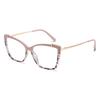 Tea Leopard Frame Cat Eye Prescription Glasses For The Nearsighted Blue Light Blocking Women Myopes Lunettes 0 -0.5 -0.75 To -6