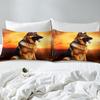 Dog 3D German Shepherd Puppy Print Bedding Set for Kids Boys Girls Children Pet Animal Theme Ultra Soft Duvet Cover Home Decor