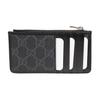 Gucci GG Monogramm Leinwand Reißverschluss Rundum Kartenhalter Geldbörse Tasche Für Unisex Täglichen Gebrauch
