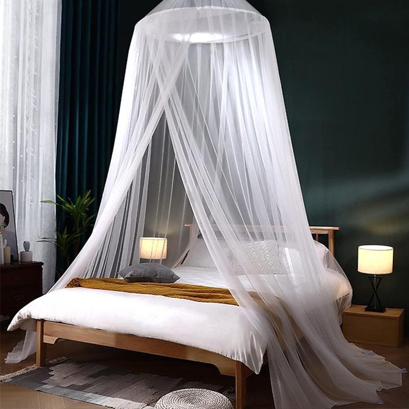 Princess Mosquito Net Bed Canopy Dome Mosquito Net Bedroom Anti-Mosquito Mesh Tulle Curtain Sleeping Bed Decoration Home Decor