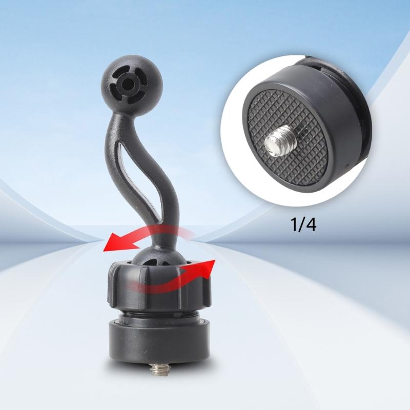 17mm Ball Adapter Phone Mount Extension Ball Mount Navigation Holder With 360 Degree Rotation Adjustable Angled