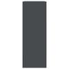 Sideboard Anthracite 67 X 39 X 107 Cm Steel