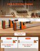 VEVOR Bar Clamps for Woodworking, 4-Pack, 60.96 cm and 78.7 cm F Clamps, 500 kg Load Limit, Clamp/Spreader 2 Modes, Soft Rubber Pads