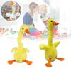 Adorable Talking Duck Plush Toy Funny Talking Neck Duck Gift For Christmas Celebration