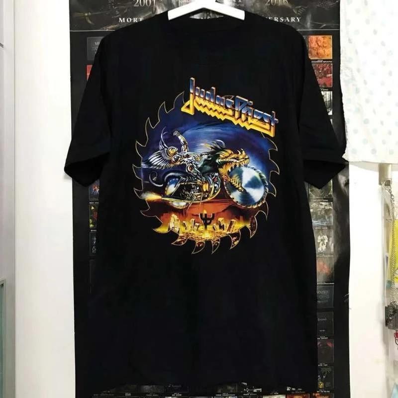 

Горячая Распродажа Классическая Британская Хэви-Метал Группа JUDAS PRIEST Футболка с Графическим Принтом Мужская Женская Хлопок Уличная Одежда Хип-Хоп Оверсайз Короткий Рукав Летний Новый Топ 4XL