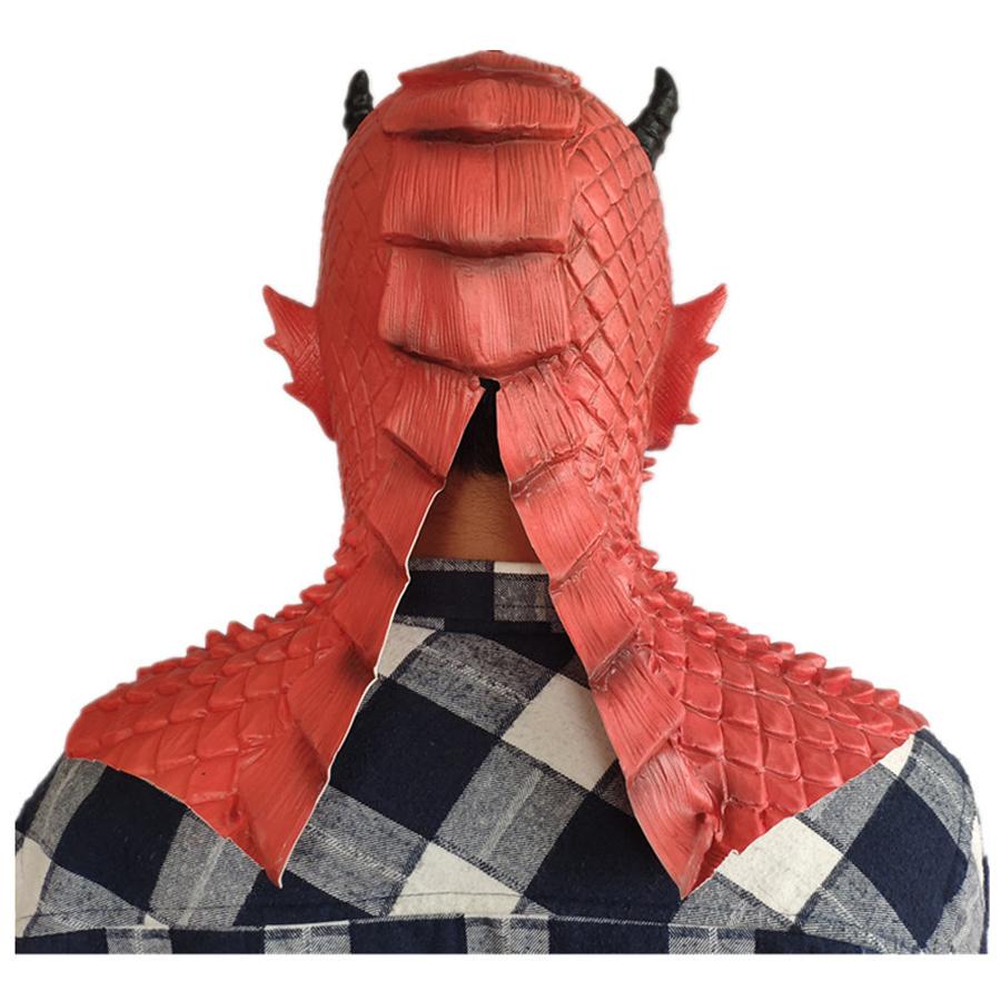 Cosplay Horror Lord Boss King Of Lies Diablo Belial Berry Demon Halloween Mask Full Face Head Cover Hand Claw Gloves Party Props
