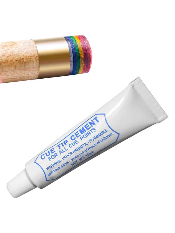 Billiard Cue Tip Glue Billiard Cue Repair Pool Billiard Pool Cue Tip Repair & Accessory Increase Friction Cue Tip Repair Tool