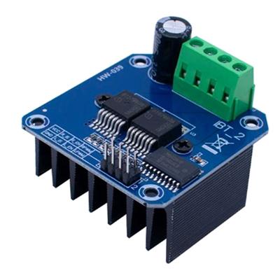 Egbo H-Brücke Hochleistungs-Motorsteuerungsmodul DIY Smart Car Stromdiagnose für Arduino Doppel BTS7960 43A