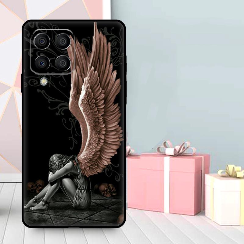 

Fantasy Angel Girl Wings Case For Samsung Galaxy M35 M56 M12 M06 M32 M52 M55 M15 M11 M13 M14 M16 M36 M31 M53 M34 M54 Samsung M12
