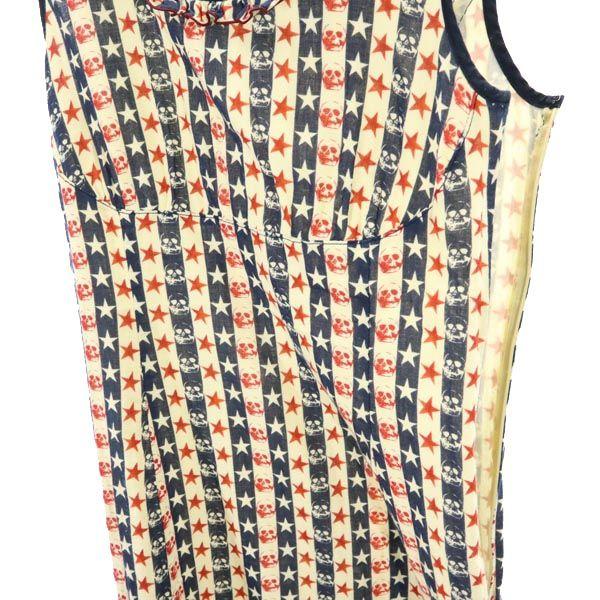 HYSTERIC Made In Japan Overall Handle No Sleeve One Piece F Women Used