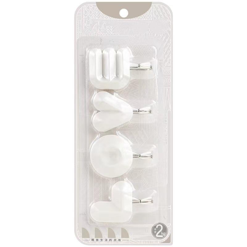 

Крючок LOVE, пластиковый крючок с буквами, без ударов, для спальни, ванной комнаты, кухни, стены белый