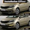 For KIA RIO K2 2015 2016 Led DRL Daytime Running Lights Turn Signal Fog Lamp Front Bumper White Yellow Blue Car Accessories 12V