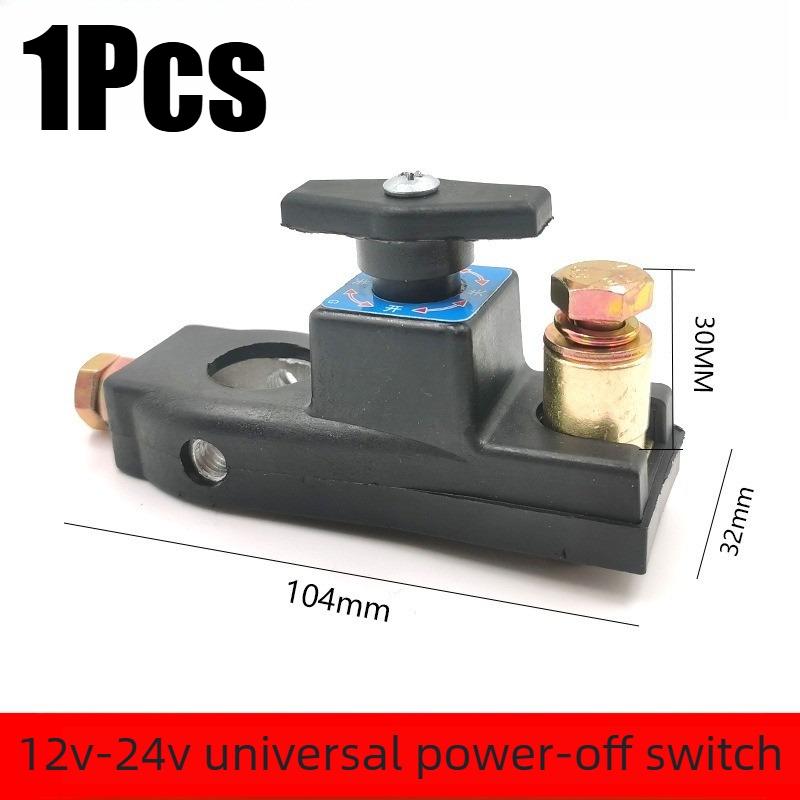 

12/24V Smart Car Battery Isolator Master Main Switch Battery Shut Off Switch Battery Disconnect Switch for Car RV and Boat
