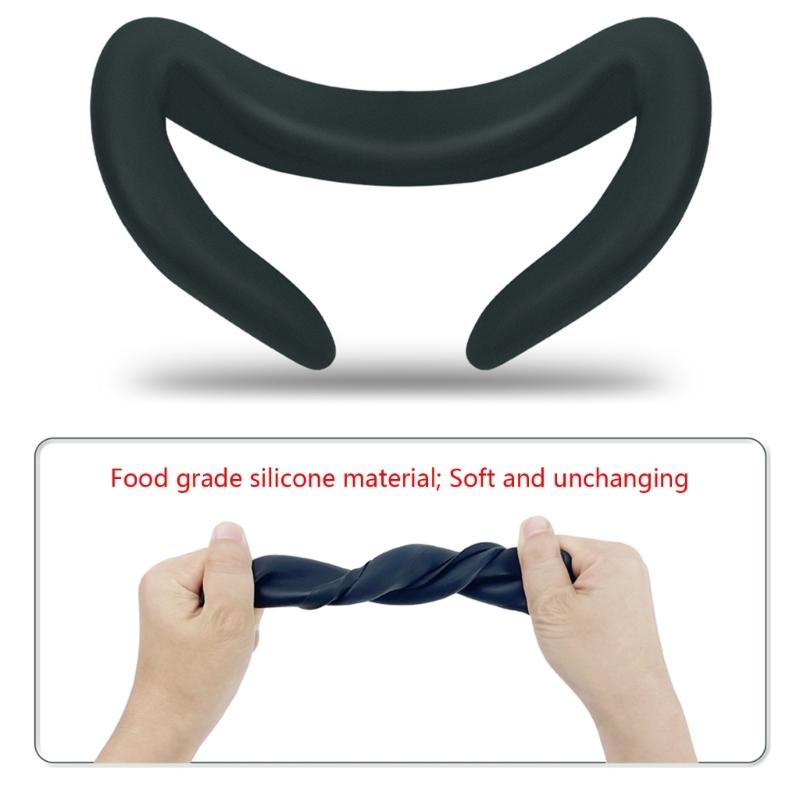 Kratzfeste VR-Schutzhülle Silikonhülle Abdeckung für Meta Quest 3 VR-Headset Maske Linse Schale Kappe Zubehör