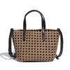Trendy Single-shoulder Crossbody Bag, Windmill Knot Hand-woven Bag, Fashionable and Casual Vegetable Basket Handbag