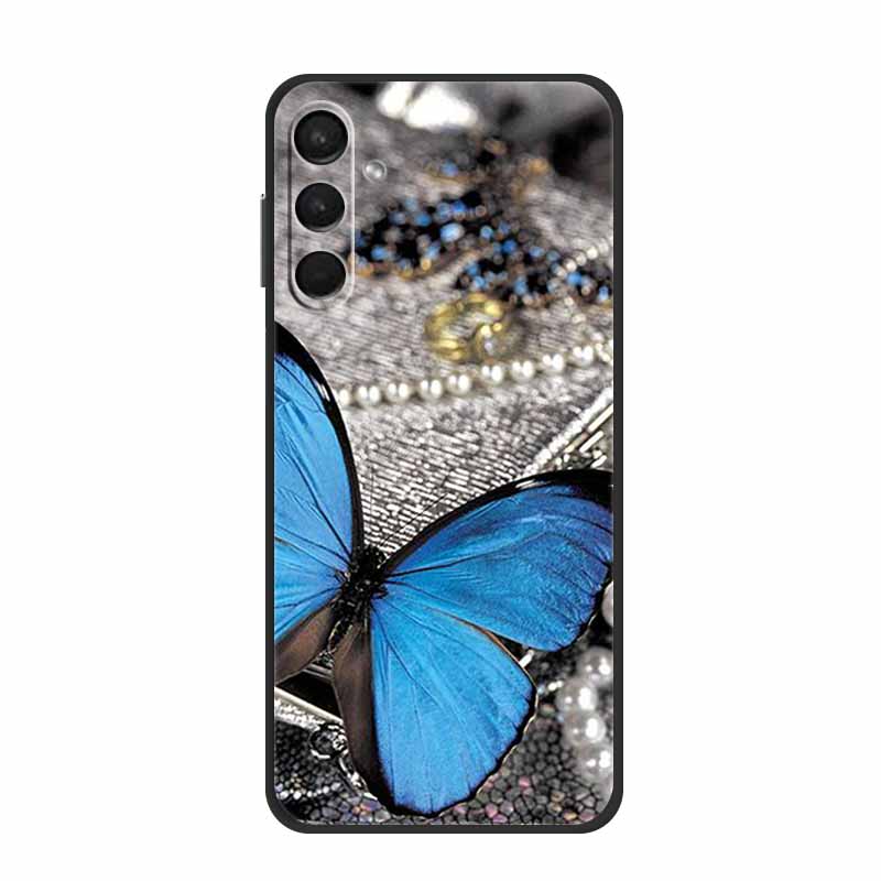 For Samsung A24 Cases A14 A24 A54 A34 5G Lovely Painted Cat Soft TPU Silicon Cover For Samsung Galaxy A54 5G Cover A 24 Bag